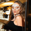 Lumina Crystal Tassel Veil