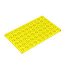 高砖 10个 MOC 板 6 x 10 兼容 3033 拼装颗粒积木零件 DIY积木块科技零件玩具