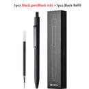Cute Kaco MIDOT Gel Ink Pen Metal Signature Pens 0.5mm Fine Point 800Meter Smooth Writing Quick Dry Office School Stationary