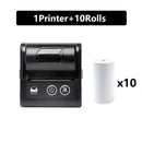 58MM Mini Pocket Thermal Receipt Printer Mobile Portable Ticket Bill Wireless Bluetooth USB Thermal POS Printer PC Android IOS