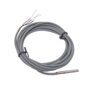 Mini Inductive Sensor Switch Stainless Steel IP65 Waterproof Proximity Switch with 2m Cable M3 M4 M5 M6 Three Wire NPN PNP