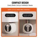 VEVOR Electric Mini-Tank Water Heater 1440W Hot Water Boiler Storage for Kichen Bathroom Restaurant Shelf Wall Floor Mounted