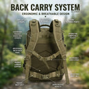 The Vanguard 24 | MOLLE Tactical Daypack with Air-Cushion Carry System
