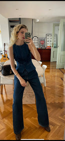 ETJ 2025 Fall/Winter New Arrivals Women's Z1975 Collar Button-Decorated Sleeveless Round-Neck Denim Jacket Top 6164197