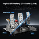 The Sim Commander | Hydraulic Sim Racing Pedal System with Haptic Vibration
