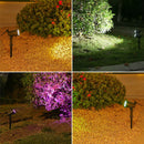 9LEDs Solar Spotlights, Outdoor Light Control, Waterproof Floor Mounted Lawn Lamp,for Landscape,Courtyard,Garden,Tree Decoration