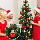 30-100PC Christmas Booze Balls Plastic Fillable Ball Ornament Christmas Hanging Ornaments Water Bottle Bulbs for Christmas Decor