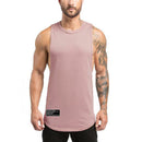 Brand Gym Clothing Fitness Men's Tank Tops Bodybuilding Stringer Summer Breathable Workout Singlets Cotton Sleeveless T Shirt