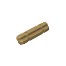 Gobricks 10PCS DIY Part 32062 High-Tech Axle 2 Notched Bricks Building Blocks Educational High-Tech Spare Kid Toy Boy Girls Gift
