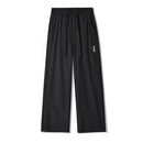 High Quality Summer Thin Men's Straight Tube Loose Ice Silk Wide Leg Casual Pants Breathable Jogging Fitness Baggy Casual Pants