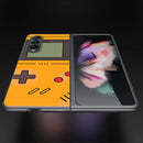 Movil Phone Case for Samsung Galaxy Z Fold 4 Protective Black Cubre Hard Coques Z Fold3 Cover Cassette Music