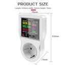 BR Plug Tuya Smart WiFi Socket Digital Current Voltmeter AC Power Meter Time Power Energy Tester Wattmeter US UK AU FR EU Plug