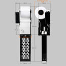 VASTOCEAN Filter Bag Version Fish Tank Filter Cloth Filter Paper Roller Automatic Wet & Dry Separation Explosion Proof Punching