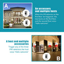 KERUI M7 Welcome Motion Sensor Security Alarm 32 Songs DoorBell Chime Wireless Smart Home LED Night Light Door Window Store Shop