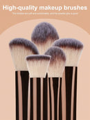 The Precision Trio | Professional Mink Hair Makeup Brush Set