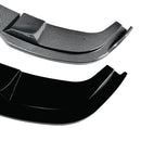 适用于宝马5系E60 E61 M Sport 2005-2010年前保险杠扰流唇碳纤维外观/亮黑色下分离器车身保护器