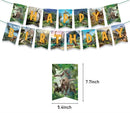 New Jurassic Dinosaur Theme Disposable Tableware Cup Plates Children's Birthday Party Dinosaur Latex Balloon Banner Decoration