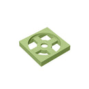 Gobricks GDS-949 Turntable 2 x 2 Plate, Base compatible with 3680  DIY Educational Building Blocks Technical