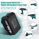 Bonacell 6000mah For Makita BL1830 18V Power Tools Compatible For Makita BL1850 BL1860 BL1890 Replacement Battery And Charger