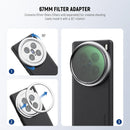 NEEWER Protective Phone Case For VIVO X200 Pro/ULTRA/X100 ULTRA Heavy Duty TPU + PC Faux Leather with 17mm Lens Mounts