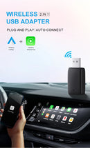 The Untethered | Wireless CarPlay & Android Auto 2-in-1 Adapter
