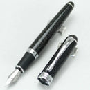 JINHAO X750 钢笔 圆形笔身 英文雕刻 抄写 书法 蘸水 金豪750 铜板体
