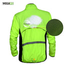 WOLFBIKE 防风骑行夹克衫 马甲 背心 防风衣 户外运动服 反光防泼水