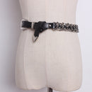 Women Hip Hop Metal Belt Fashion Dress Jeans Decorative Belts For Women Trendy Street Gold Waist Chains Clothing Accessories