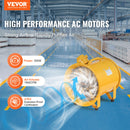 SucceBuy Portable Ventilation Fan 350W/550W/1100W Industrial Exhaust Fan Air Clean Extractor Blower Factory Warehouse Homeuse