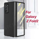 Ultra-thin Armor Plastic Case For Samsung Galaxy Z Fold 2 Outer Screen Glass Protective Matte Cover For Samsung Z Fold2 5G Case