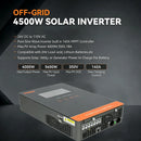The Grid Forge | 24V 4000W Pure Sine Wave Off-Grid Solar Inverter with 140A MPPT
