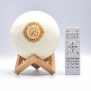 Muslim Arabic Koran Azan Clock Islam Night Light Wireless Bluetooth Speaker Quran Portable Bright Lamp Arab Islamic Holy Ramadan