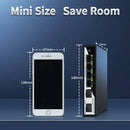 HORACO 2.5GbE 智能管理交换机 4 端口 RJ45 2500Mbps Web 管理型以太网网络交换机 2 端口 10G SFP+ 插槽 家庭实验室交换机