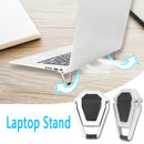 Foldable Metal Laptop Stand Universal Non-slip Bracket Support for Macbook Pro Air Lenovo Notebook Laptops Mount Holder Feets