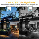 海康威视 8MP IP 摄像机 全景 ColorVu 筒型 DS-2CD2387G2P-LSU/SL 4K 安防 双镜头 全彩夜视 内置麦克风 扬声器
