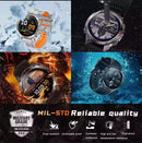 The Trail Sentinel | 2026 Outdoor Smart Watch — HD AMOLED, 10ATM Waterproof, 100+ Sports Modes