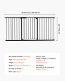 The Gatekeeper | 36-Inch Pressure-Mount Safety Gate for Babies and Dogs
