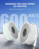 JAYO 3D Filament High Speed PLA Marble 5.5KG HSPLA MB 1.75mm Neatly Wound Good Toughness Colorful for FDM 3D Printing Materials