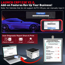 Lauch X431 CRP123E V2.0 OBD2 Automotive scanner 4 System Car diagnostic tool Oil ETC SAS 7 Reset CRP123x crp123i Code reader