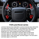 Carbon Abs Car Steering Wheel Paddle Shifter Trim Cover For Land Range Rover Evoque Discovery Sport For Jaguar XF XE Accessories