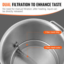 The Alchemist's Vessel | 5-Gallon Tri-Ply Stainless Steel Brew Kettle