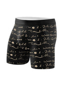 8-piece Set Of Men's Underwear Soft Breathable Comfortable Men's Long Boxers Letters Trendy Individual Sport Fitness Men's Pants