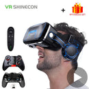 VR Shinecon 10.0 头盔 3D 眼镜 虚拟现实头戴设备 适用于智能手机 智能手机护目镜 头戴式耳机 Viar 视频游戏双筒望远镜