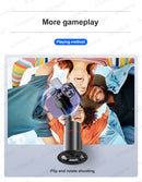AXNEN AI Auto Following Gimbal Stabilizer 360 Rotation Phone Stand P02 Desktop Tracking Gimbal with Remote for Live Photography