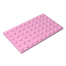 高砖 10个 MOC 板 6 x 10 兼容 3033 拼装颗粒积木零件 DIY积木块科技零件玩具