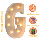 91.5CM DIY Name Giant Led Light Letter Frame Box Wedding Valentine's Day Party Decoration Anniversary Baby Shower Birthday Decor