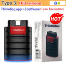 THINKCAR Thinkdiag OBD2 Scanner Bluetooth All System 16 Reset Service Car Diagnostic Tool Active Test ECU Coding 1 Year Free