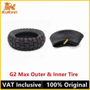 EU Stock Original Tire for KuKirin G2 Max/G2 Master/G3 PRO Electric Scooter 255x80 Outer Tire 10×2.5 Inner Tube Kickscooter Replacement