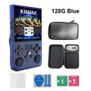 R36MAX Retro Handheld Game Console Open Source Linux System 4.0 Inch IPS Screen Portable Video Gaming Player 128G 22000+ Games