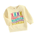 Adorable Toddler Boys Girls Hoodies Easter Outfits Soft Fleece Embroidered Sweaters Long Sleeve Children s Spring Clothing Cute